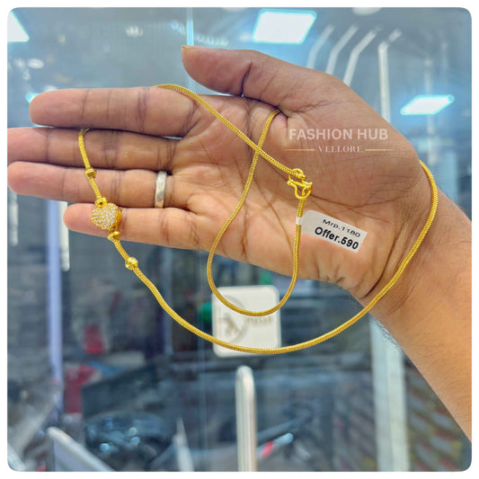 Gold Plated Mop chain