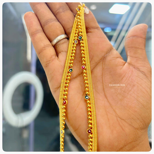 Gold Plated Anklet (payal)