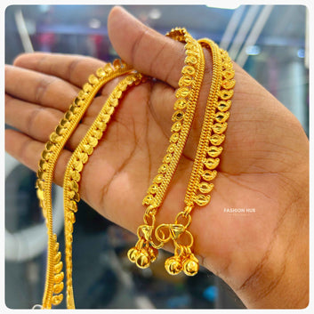 Gold Plated Anklet (payal)