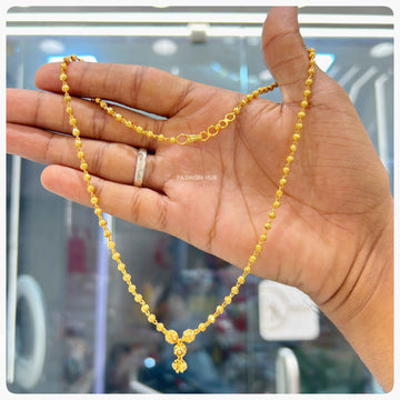 gold beads chains