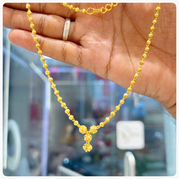gold beads chains